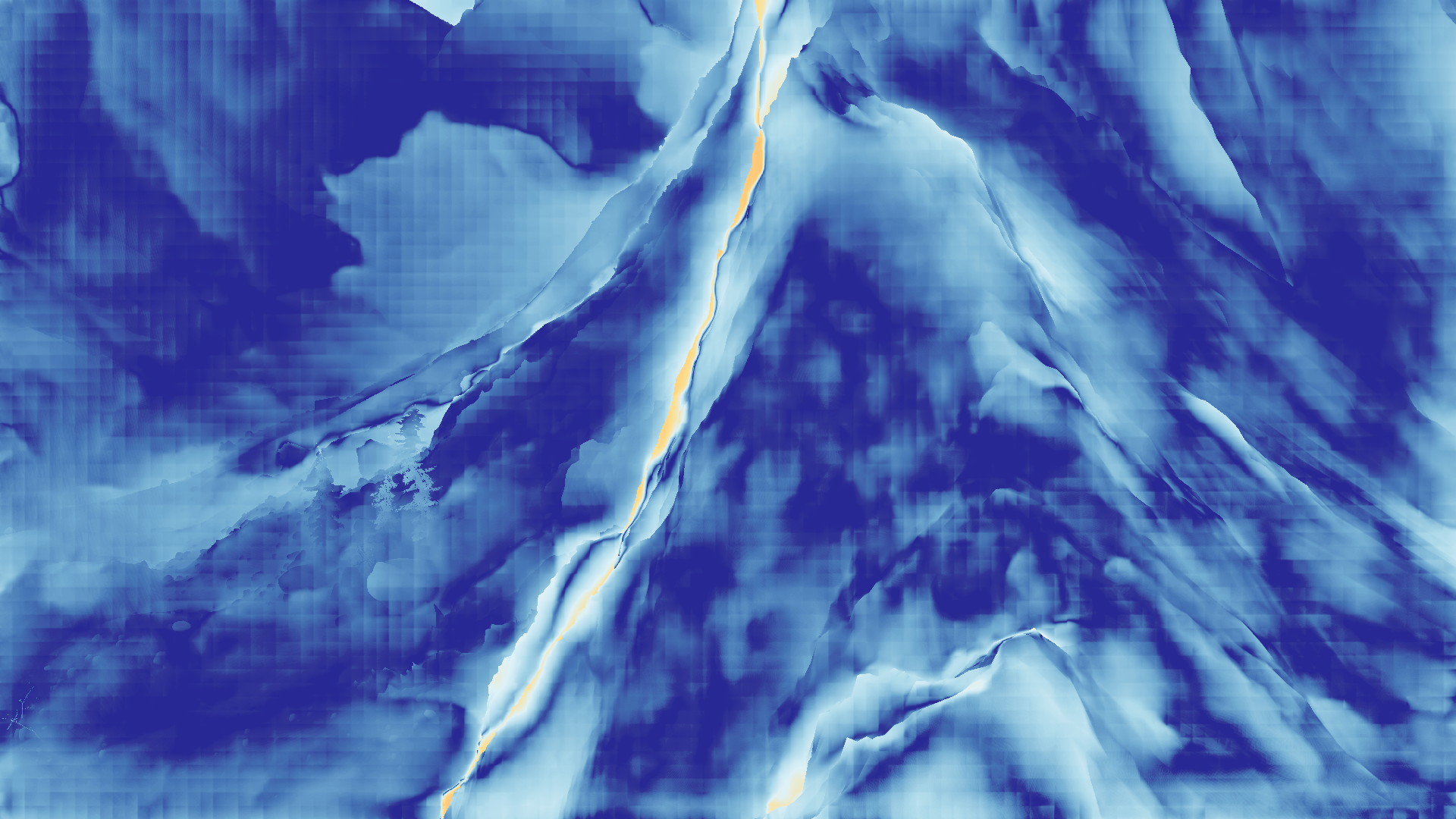 grayscale visualization of optical flow error